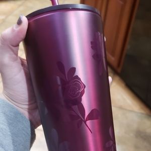 NWT Starbucks 2020 Fall berry maroon tumbler